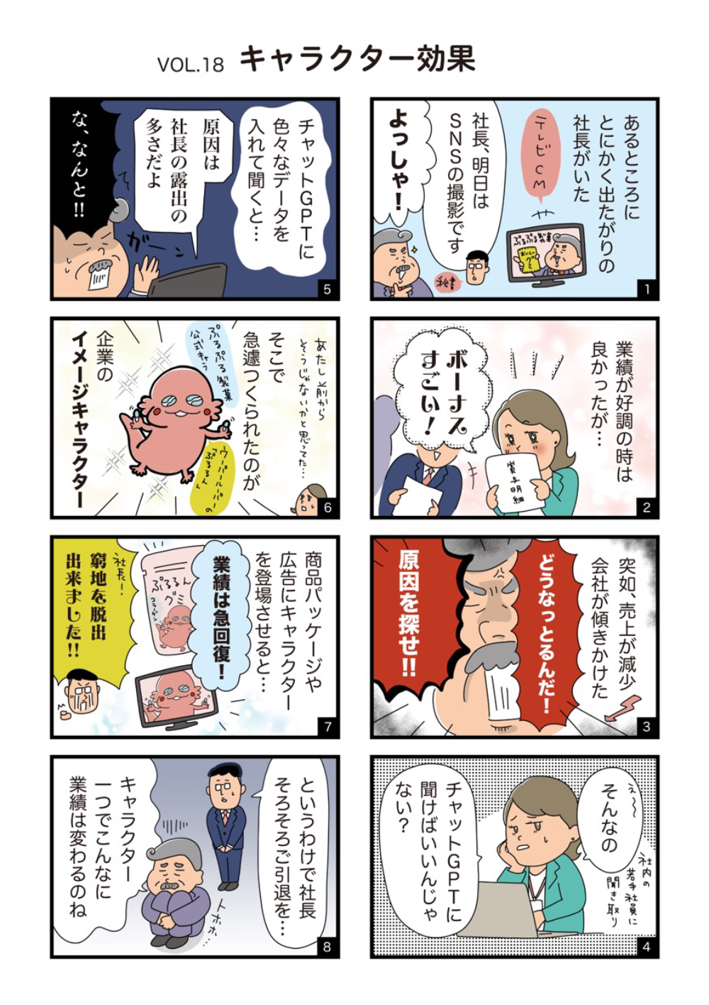 「企業キャラクターの壺」Vol.18